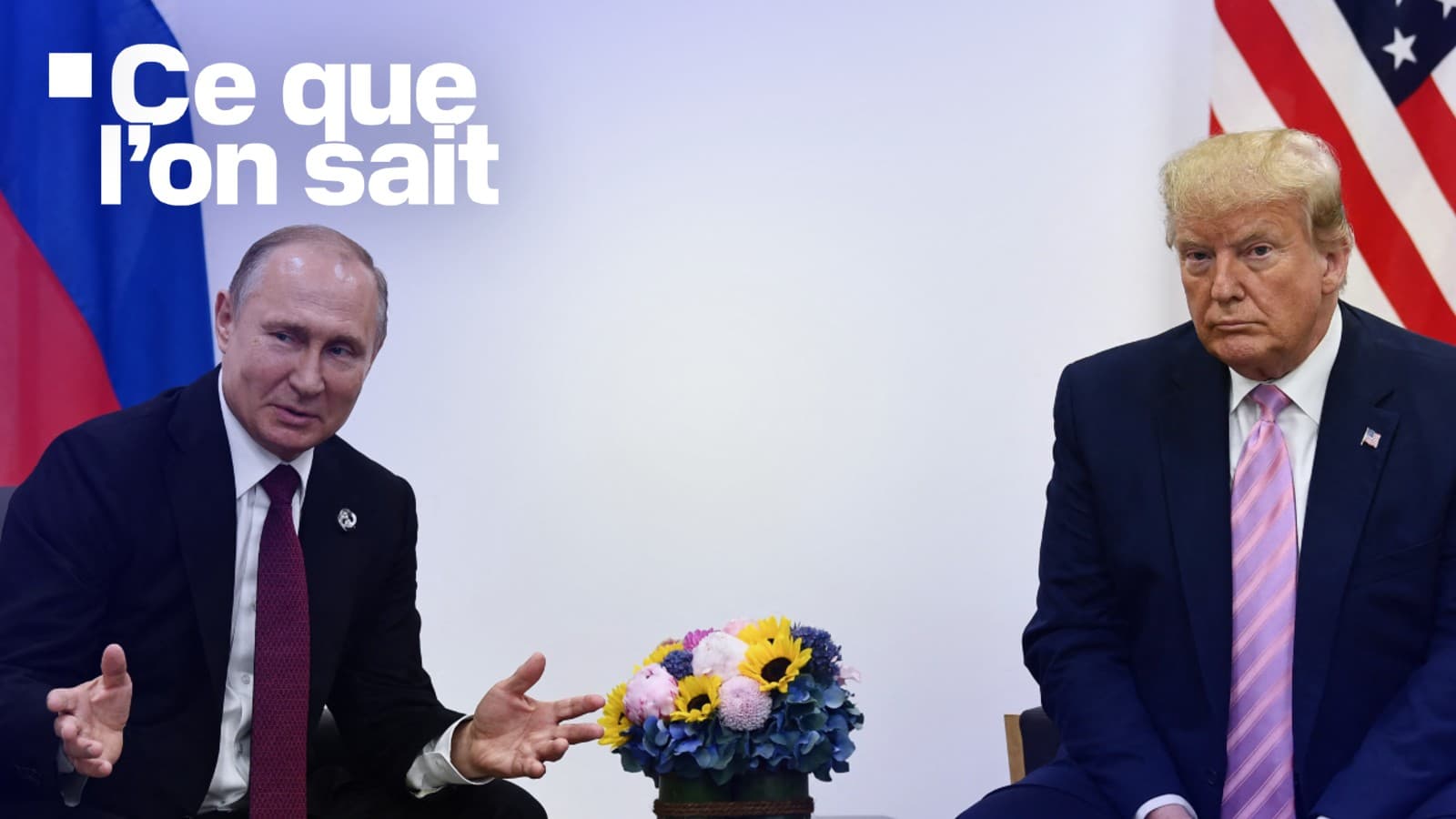 Washington relâche temporairement les sanctions contre la Russie en vue d’une rencontre historique entre Poutine et Trump