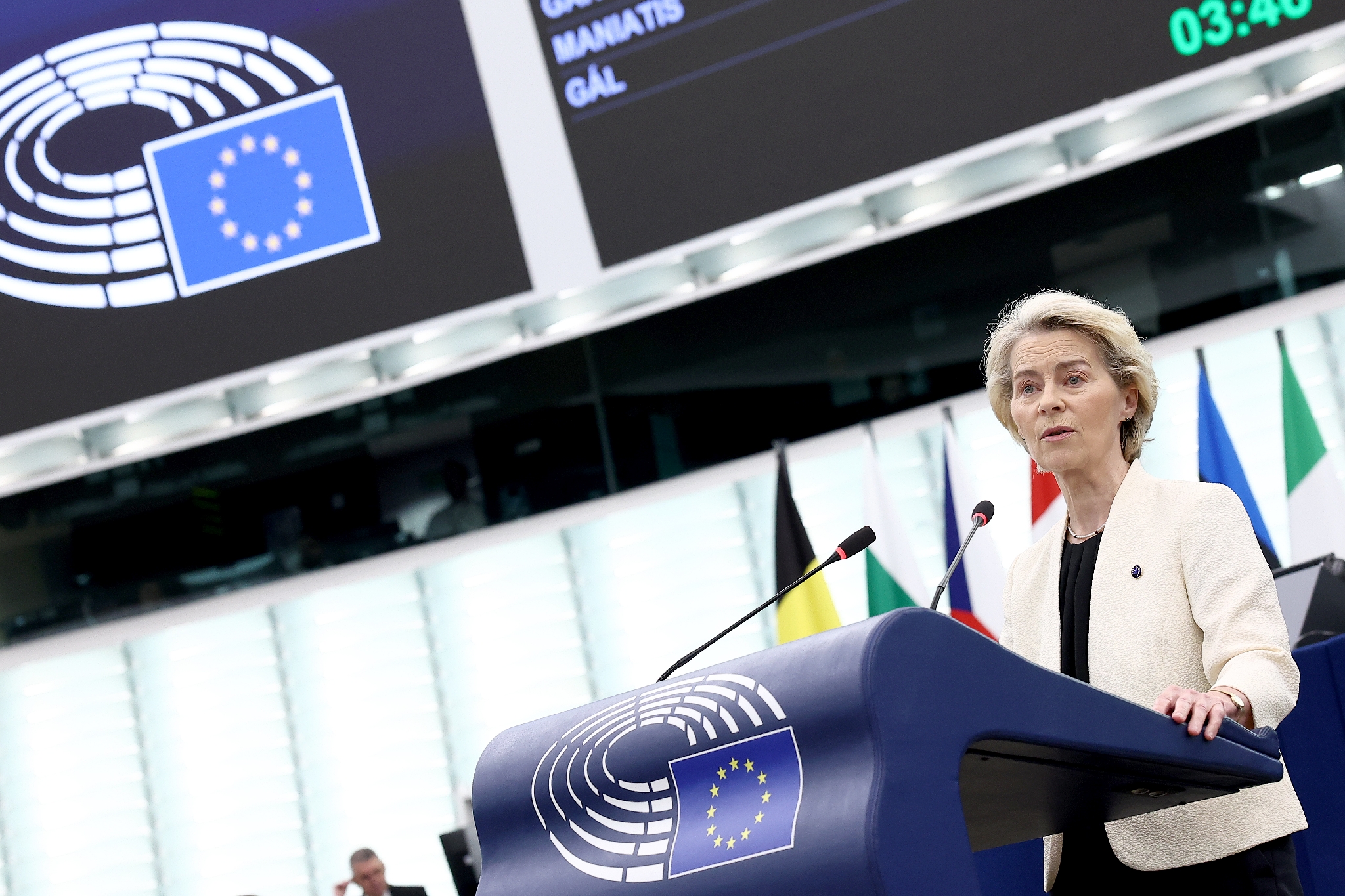 La présidente de la Commission européenne confrontée à une répétition inquiétante des motions de censure